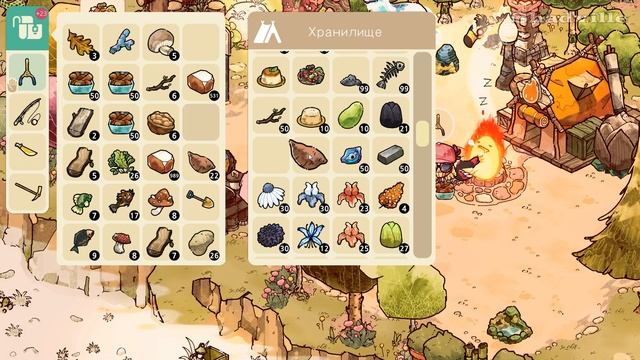 Лучшая палатка в Роще ☀ Cozy Grove Прохождение игры #33 смотреть онлайн