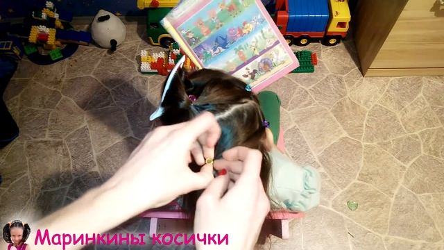 ?НЕВЕРОЯТНО КРАСИВАЯ ?праздничная прическа для девочки с плетением скат. смотреть онлайн