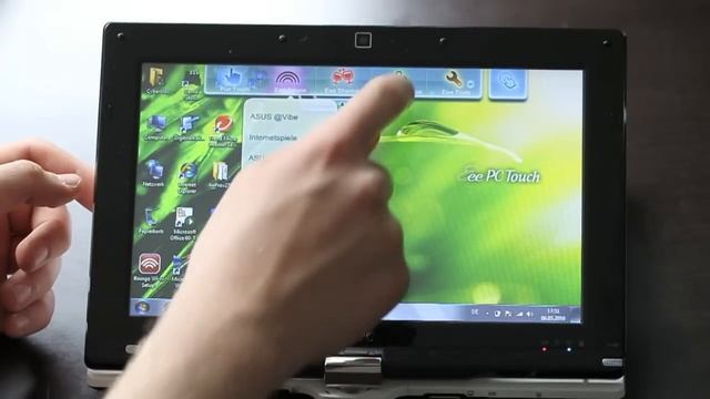 Asus Eee PC T101MT Netvertible Touch Features смотреть онлайн