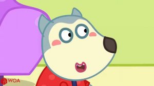 Wolfoo Rescues Five Little Birds From Colorful Cage | Kids Stories About Animals | Wolfoo The Best