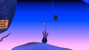 Прохождение Getting Over It With Bennett Foddy. СКАЛОЛАЗ В КОТЛЕ [1080p 60fps]