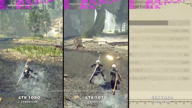 Nier: Automata PC FPS Test GTX 1080/1070/1060 2K | Max Settings смотреть онлайн