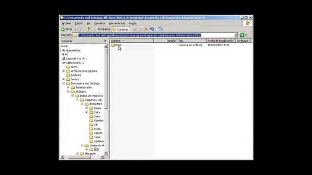 Limpiando el Repositorio de Actualización del Kit de Administración Kaspersky Lab смотреть онлайн