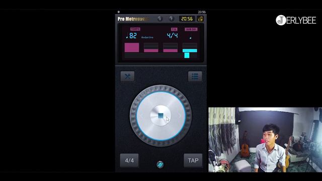 Video#2.1 "Tập nhịp với App Pro Metronome" | JERLYBEE GUITAR смотреть онлайн