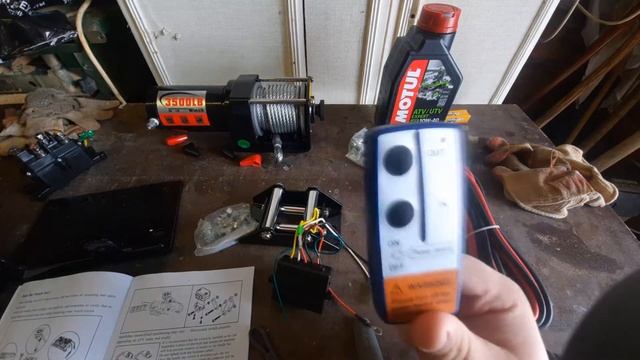 Лебёдка на квадроцикл