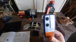 Лебёдка на квадроцикл