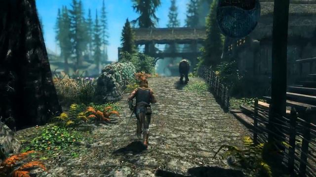 Skyrim Special Edition - Ep3 - Recorder Bleak Falls - ( Modded Gameplay video ) 😀 смотреть онлайн