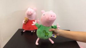 Мягкие игрушки "Семья Свинки Пеппа"