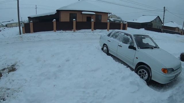 Убираю последствия снегопада#Снежная Кубань#Краснодарский край смотреть онлайн