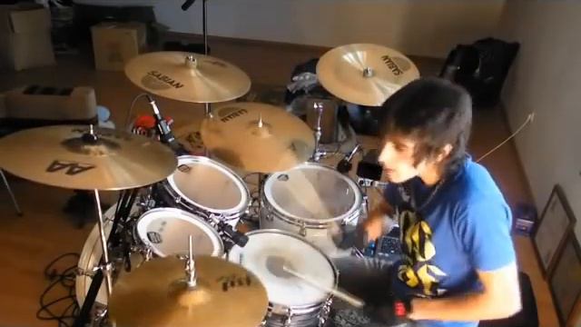Papa Roach - Alive (N' Out Of Control) [Drum Cover] смотреть онлайн