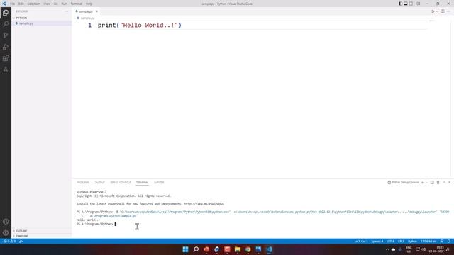 Visual Studio Code Setup for Python in Telugu | #VSCode #VisualStudioCode #python #new смотреть онлайн