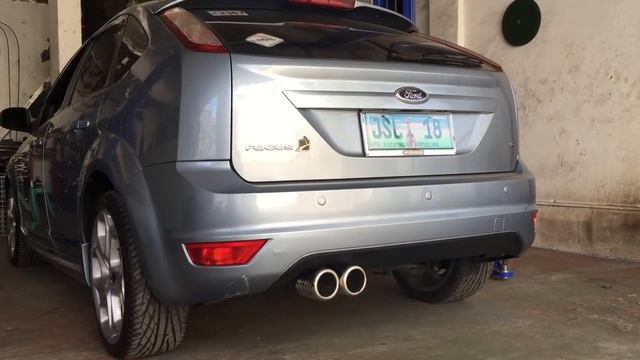 2.0 Ford Focus air intake system and exhaust system (DRIFT Xaust)! смотреть онлайн