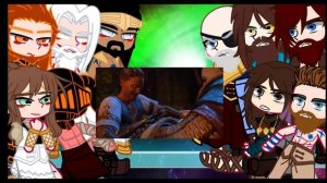 {GC??/??} Deuses (GOW) reagindo: Kratos vs Heimdall - God of War Ragnarok