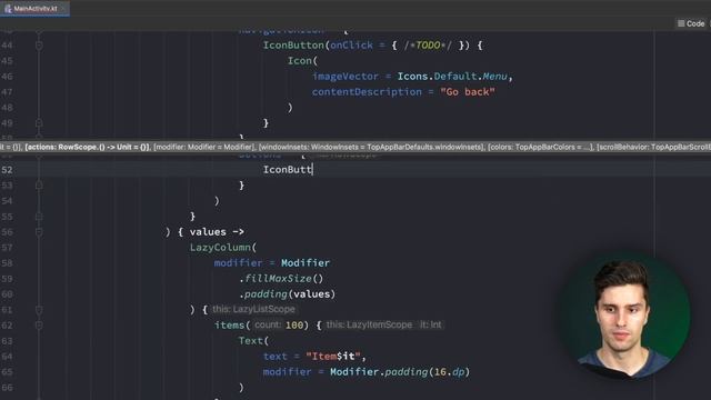 Top App Bar (Toolbar) - UX With Material3 смотреть онлайн