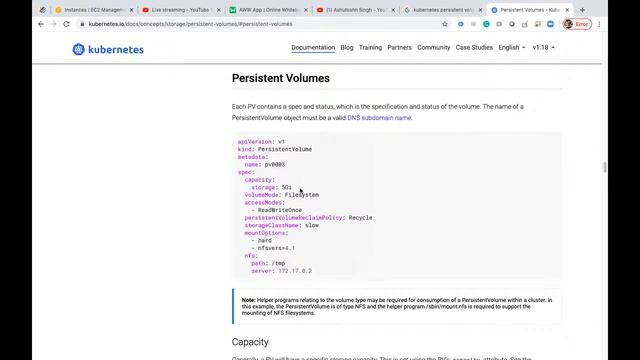 Kubernetes Deep dive : Pv & PVC : Session 13 смотреть онлайн