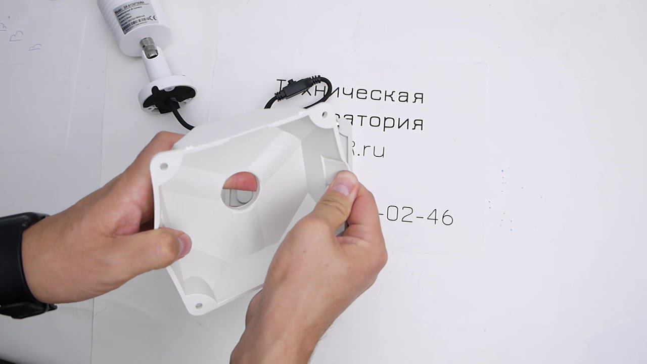 Монтажная коробка для видеокамер SP-Box. #БАШМОНТАЖ смотреть онлайн