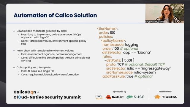 Playtech's Journey with Calico towards GitOps network security management in Kubernetes смотреть онлайн
