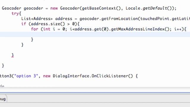 Android Application Development Tutorial - 137 - Geocoding a Location for an Address смотреть онлайн