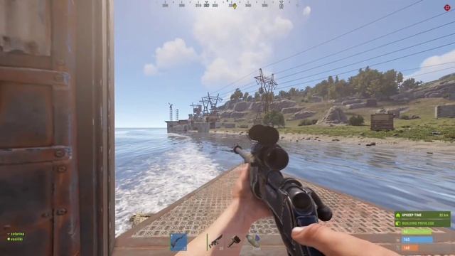 РАЗМИНКА С БОЛТА в RUST смотреть онлайн