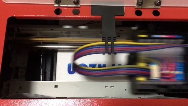 new a4 size for t shirt printing with Epson L805 print head смотреть онлайн