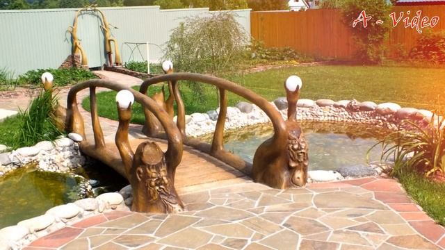 68 Лучших идей для благоустройства приусадебного участка / Great ideas for the garden / A - Video смотреть онлайн