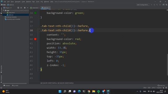 Табы на сайте. Popup смотреть онлайн