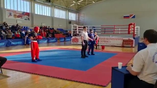 ПЕРВОЕ МЕСТО НА ПЕРВЕНСТВЕ ПК. ПО КИКБОКСИНГУ.21.01.2023. ЛАЙТ. ОТБОР НА РОССИЮ.(1)