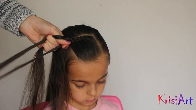 Trenza Diadema PEINADOS PARA NIÑA Facil y Rapido Dutch Headband Braid смотреть онлайн