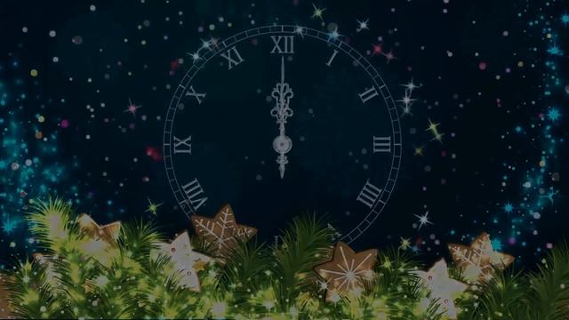 Футаж новогодние часы с боем курантов смотреть онлайн