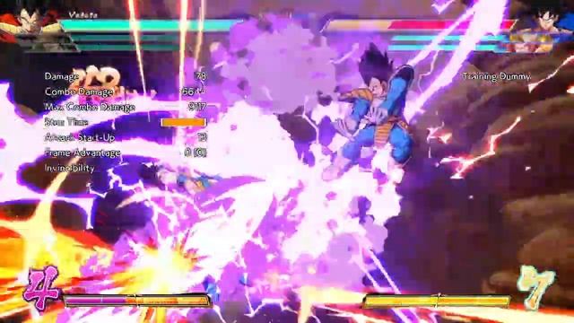 Vegeta's Temper Tantrum Combo смотреть онлайн