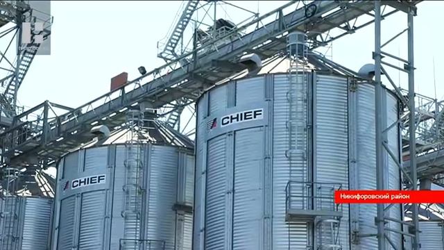 Элеватор Дмитриевские «БиоТехнологии» готовится к приёмке урожая смотреть онлайн