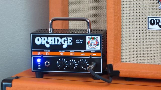 Orange Micro Dark Amplifier Settings Demo and Review 1x12 and 1x8 смотреть онлайн