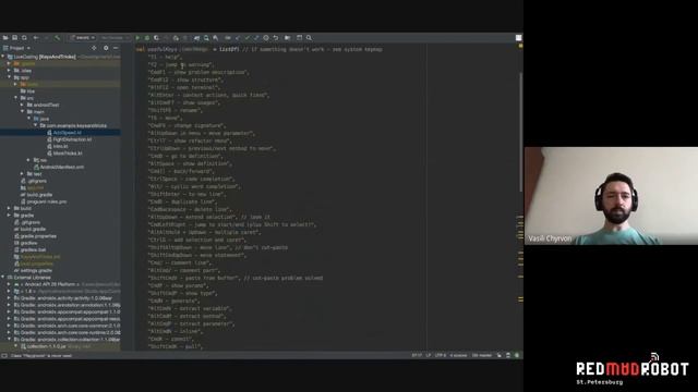 Android Studio Keys and Tricks смотреть онлайн