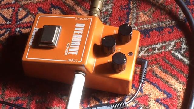 Ibanez OD-850 Overdrive 1981 Japan s/n 123678 смотреть онлайн