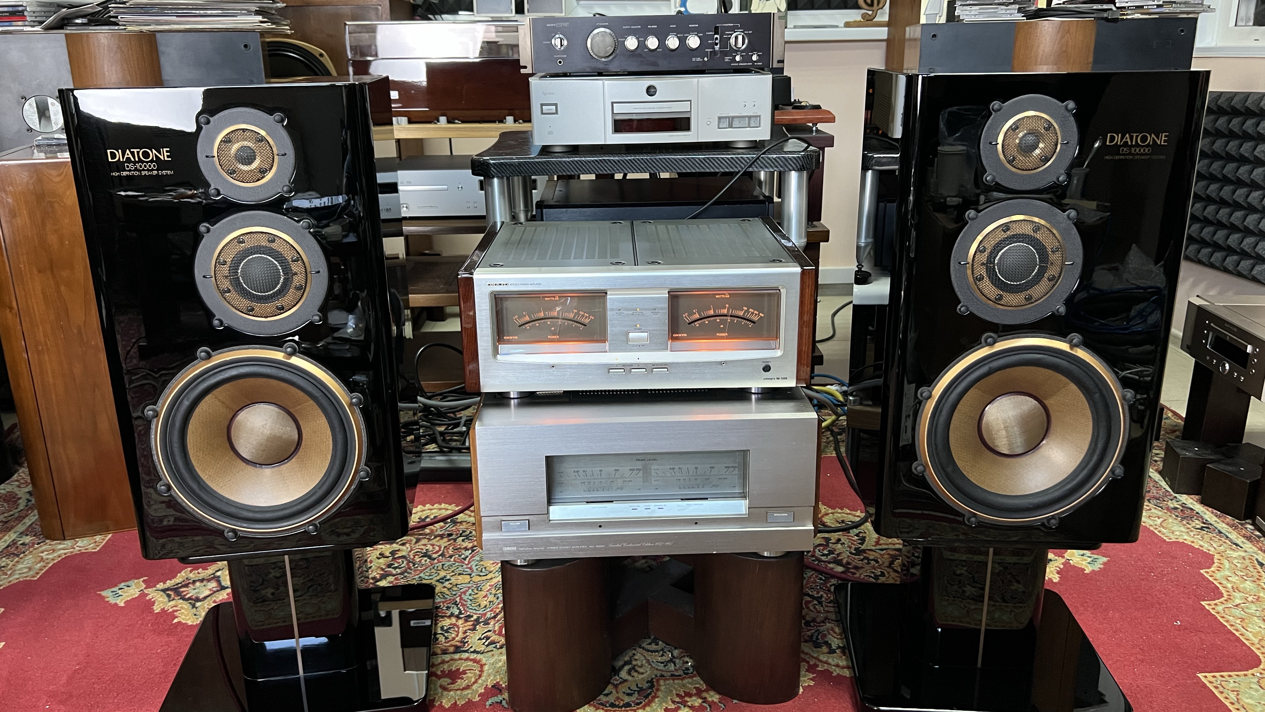 Diatone ds 10000 & Onkyo m 588 смотреть онлайн