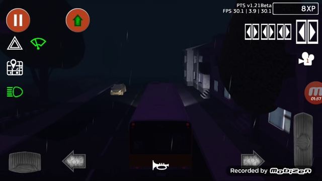 Public transport simulator- new update - rain!!! /Morgenik смотреть онлайн