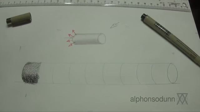 Pen & Ink Drawing Tutorials | How to create realistic textures (Part 2) смотреть онлайн