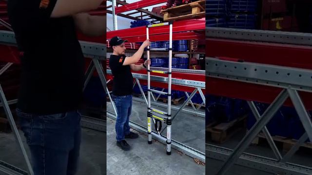 Телескопические лестницы TLS и DTLH Alumet смотреть онлайн