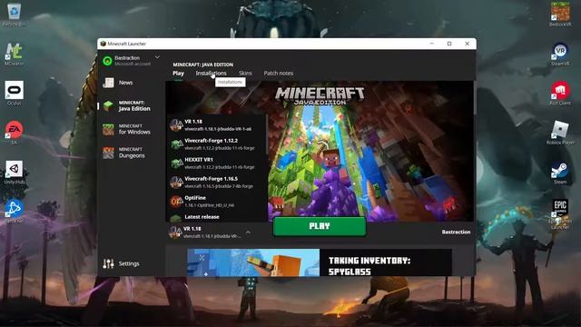 How to get Minecraft Java and Bedrock VR 2022 Tutorial смотреть онлайн