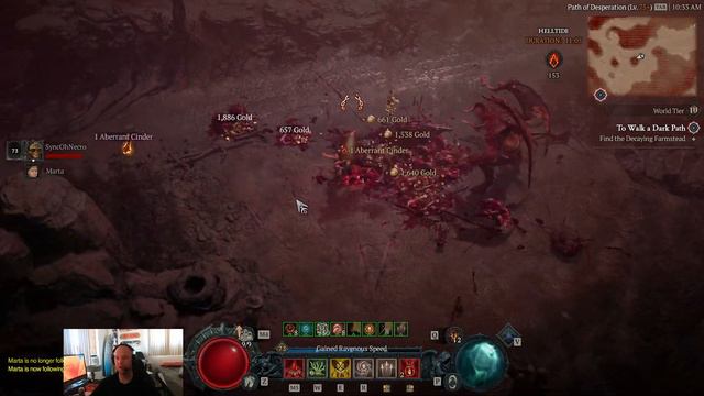LIVE | Diablo 4 | Blood Surge NECROMANCER | Necro has best movement now! смотреть онлайн