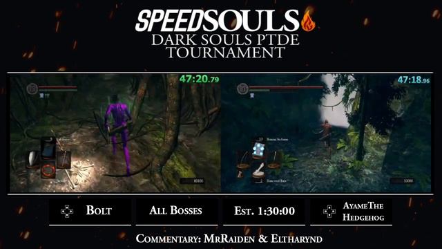 Dark Souls PTDE All Bosses Tournament, Lower Round 1 - Bolt vs AyameTheHedgehog смотреть онлайн