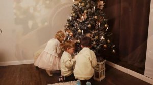 Детская Рождественская песня "Снегом все окутано вокруг"