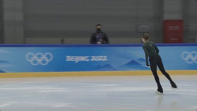 Камила Валиева | тренировка 10.02.2022 Олимпийские игры смотреть онлайн