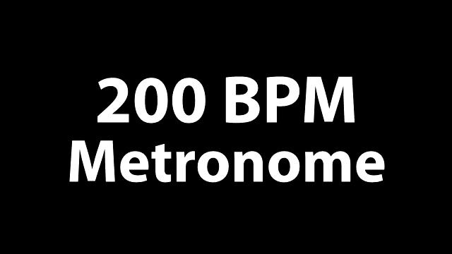200BPM Metronome Beat - MP3 Metronome смотреть онлайн