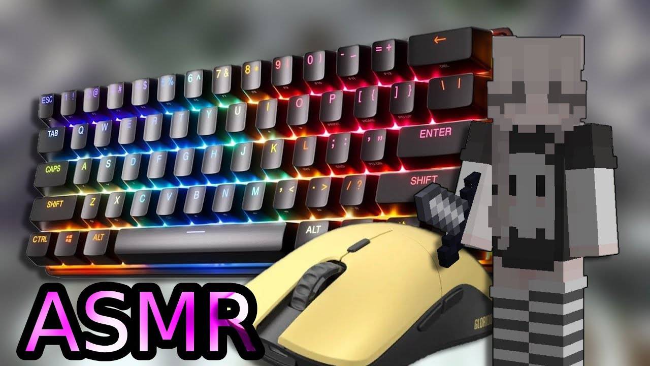 Keyboard + Mouse Sounds ASMR _ Hypixel Bedwars[1080p60](4)