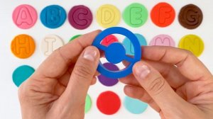 Лепим буквы из пластилина плейдо | Учим Английский Алфавит