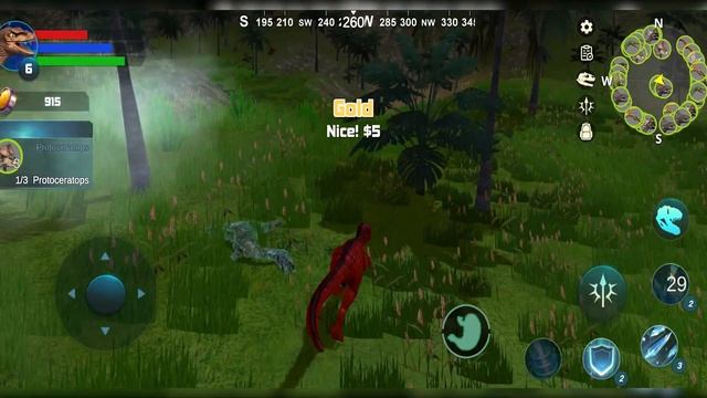 Velociraptor VS Carnotaurus, Spinosaurus, T-Rex, Raptor, Parasaurolophus, Velociraptor Simulator