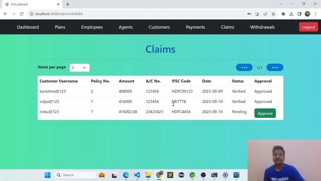 PolicyMarket - An e-insurance app | Major Project | React | Java | Spring MySQL смотреть онлайн