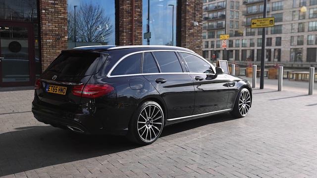 MERCEDES C 220 D SPORT BLACK ESTATE 2016 смотреть онлайн