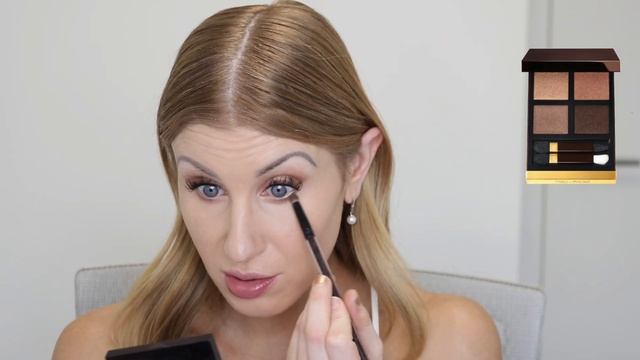 ✨TOM FORD TIGER EYE EYESHADOW QUAD✨NEW COLOR CREME EYESHADOW QUAD REVIEW✨THIS FORMULA IS INCREDIBLE